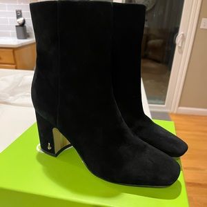 Sam Edelman Black suede Fawn boots